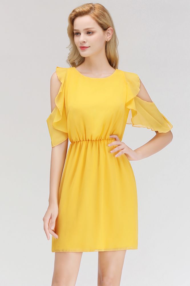MISSHOW offers Elegant Jewel Mini Daily Casual Dresses Simple Tulle Sleeveless Evening Dresses at a good price from  to A-line Knee-length them. Lightweight yet affordable home,beach,swimming useProm Dresses.