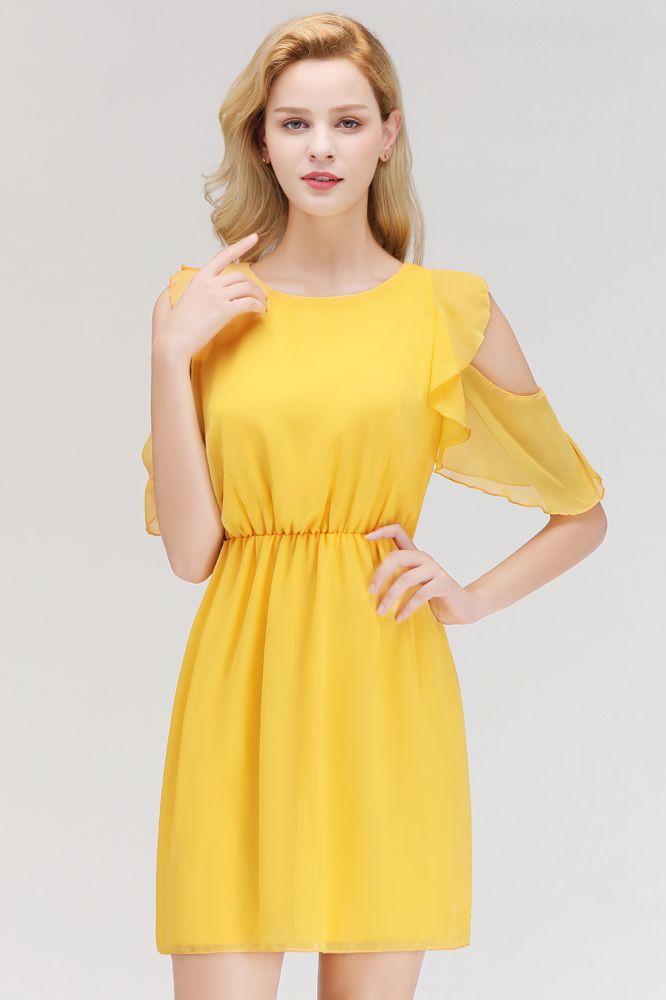 MISSHOW offers Elegant Jewel Mini Daily Casual Dresses Simple Tulle Sleeveless Evening Dresses at a good price from  to A-line Knee-length them. Lightweight yet affordable home,beach,swimming useProm Dresses.