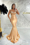Elegant Long Spaghetti Straps Sequined Sleeveless Prom Dress-misshow.com