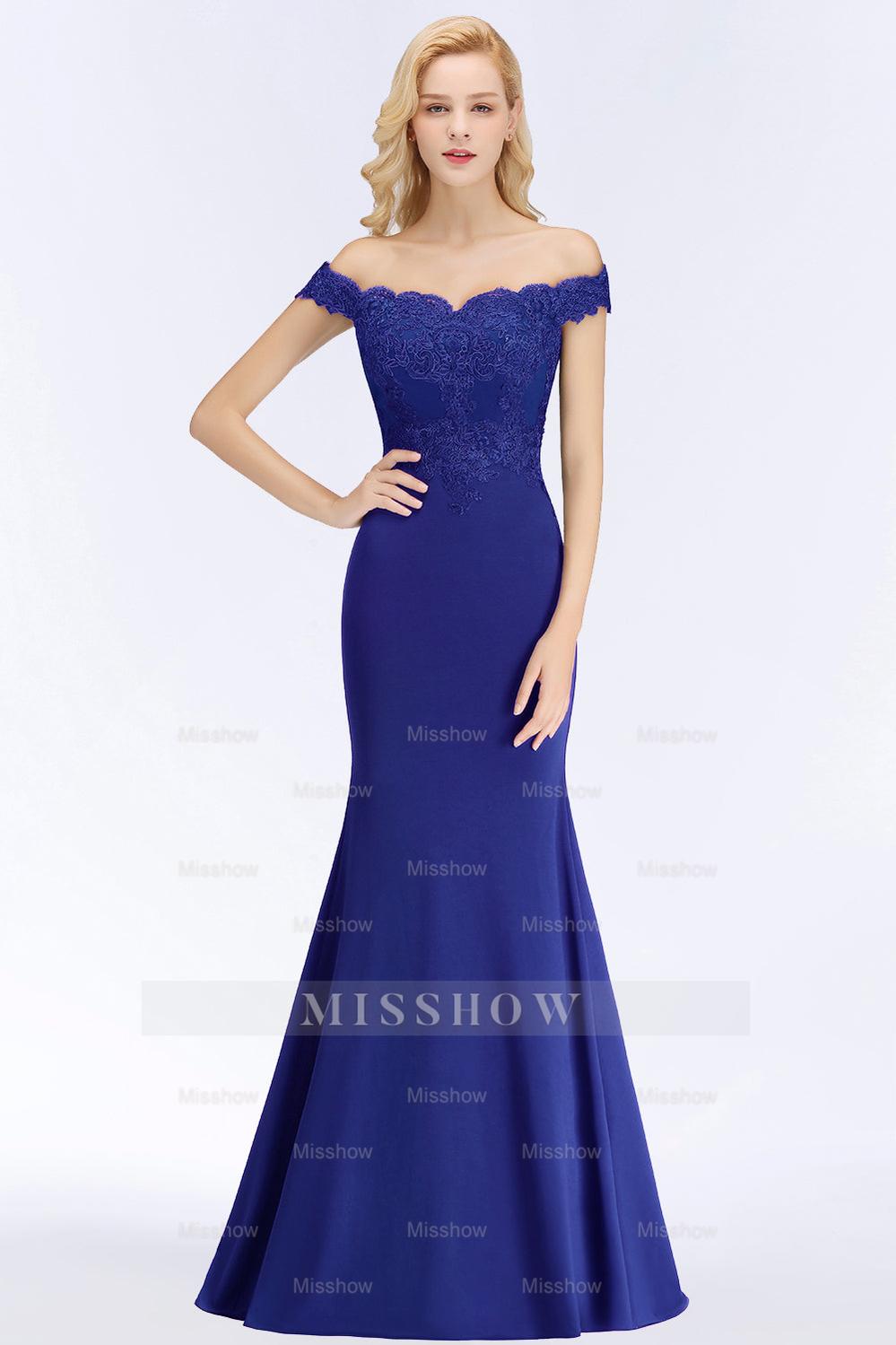 Elegant Mermaid Off-the-Shoulder Burgundy Bridesmaid dresses with Lace Elegant Mermaid Off-the-Shoulder Burgundy Bridesmaid dresses with Lace