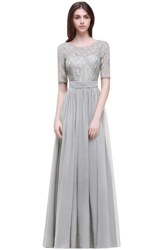 MISSHOW offers gorgeous White,Blushing Pink,Dusty Rose,Burgundy,Royal Blue,Dark Navy,Black,Silver Jewel party dresses with delicately handmade Lace in size 0-26W. Shop Floor-length prom dresses at affordable prices.