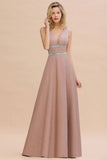 MISSHOW offers Elegant Sleeveless Aline Evening Swing Dress Bright Silk V-Neck Party Dress at a good price from Dusty Rose,Dark Navy,Bright silk to A-line Floor-length them. Stunning yet affordable Sleeveless Prom Dresses,Evening Dresses,Homecoming Dresses,Bridesmaid Dresses,Quinceanera dresses.