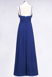 MISSHOW offers Elegant Spaghetti Aline Ruffle Simple Prom Dresses Royal Blue Evening Swing Dress at a good price from Misshow