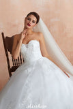 MISSHOW offers Elegant Sweetheart White Wedding Dress, Simple Tulle Beach Aline Ball Gown at a good price from White,Ivory,Tulle to A-line,Ball Gown,Princess Floor-length them. Stunning yet affordable Sleeveless .