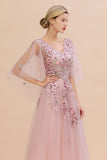 MISSHOW offers Elegant Tulle A-line Floral Wedding Dress Puffy Long Sleeves Evening Party Dress at a good price from Dusty Rose,Tulle to A-line Floor-length them. Stunning yet affordable Half-Sleeves Prom Dresses,Evening Dresses,Homecoming Dresses,Quinceanera dresses.