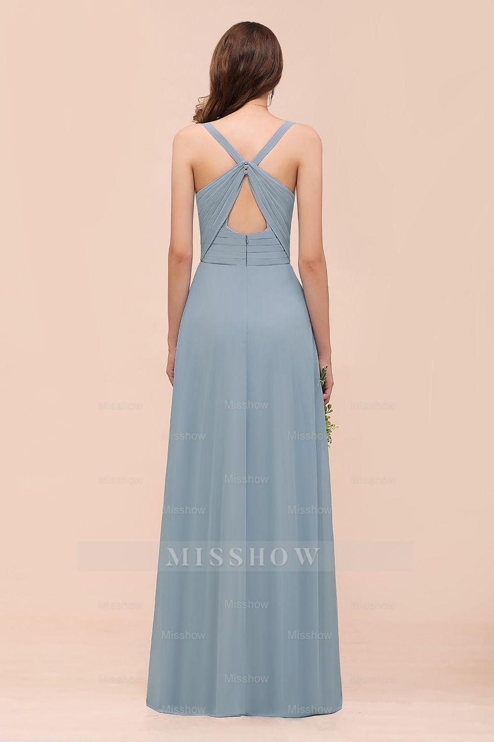 dusty blue and pink bridesmaid dresses Bridesmaid Blue And Pink Dress For Wedding Guest Leely Women Floral Blue And Pink Long Bridesmaid