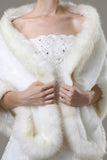 Elegant Warm Tulle White Half-Sleeves Casual Bride Wedding Wraps