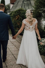 Elegant Wedding Dresses Long Tulle | Wedding dresses with lace-misshow.com