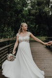 Elegant Wedding Dresses Long Tulle | Wedding dresses with lace