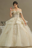 Elegant wedding dresses princess | Wedding dresses with lace-misshow.com