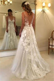Elegant wedding dresses white lace wedding dresses-misshow.com