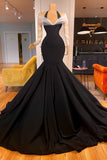 Fabulous Floor Length Long Sleeves Halter Mermaid Prom Dress with Ruffles