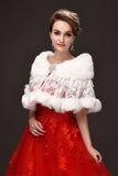 Fashion Tulle White Half-Sleeves Casual Bride Wedding Wraps with Crystal