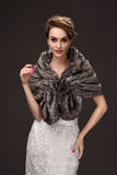 Shop MISSHOW US for a Fashion Warm Ruffle Tulle  Silver Half-Sleeves Casual Wraps. We have everything covered in this . 
