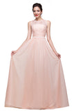 A plus size Pearl Pink bridesmaid dress made of 100D Chiffon,Lace are trendy for  . Shop MISSHOW with elaborately designed Lace,Appliques,Ribbons gowns for your bridesmaids.