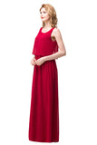 A plus size Fuchsia bridesmaid dress made of 100D Chiffon are trendy for  . Shop MISSHOW with elaborately designed  gowns for your bridesmaids.