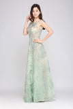 MISSHOW offers gorgeous Sage Scoop party dresses with delicately handmade Beading,Sequined in size 0-26W. Shop Floor-length prom dresses at affordable prices.