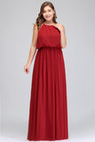 MISSHOW offers gorgeous Red Halter,Spaghetti Straps party dresses with delicately handmade  in size 0-26W. Shop Floor-length prom dresses at affordable prices.