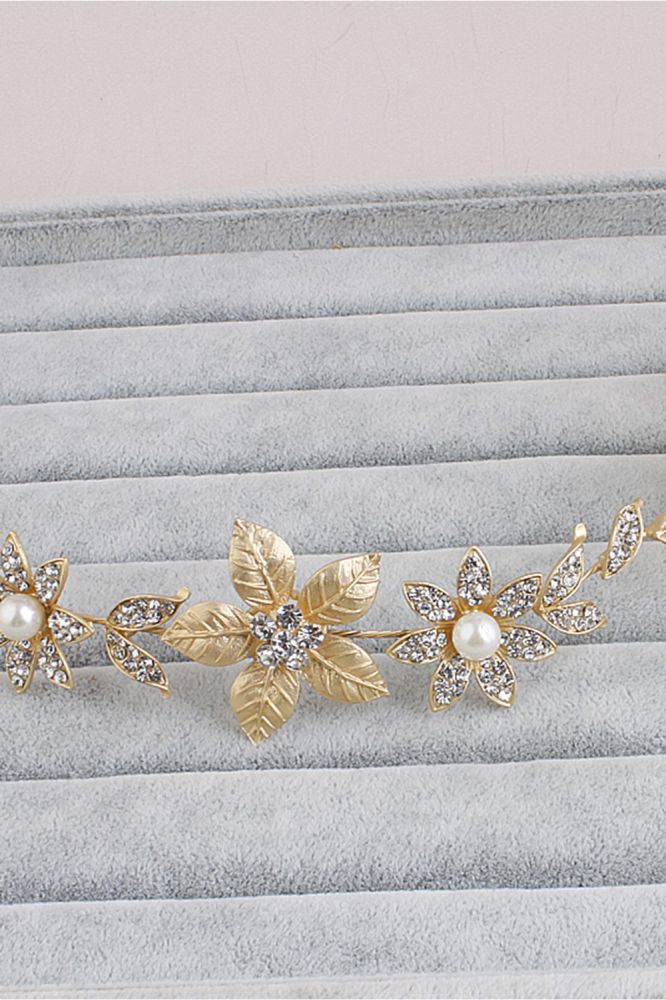 Shop MISSHOW US for a Floral Alloy ＆Imitation Pearls Daily Wear Hairpins Headpiece with Rhinestone. We have everything covered in this . 