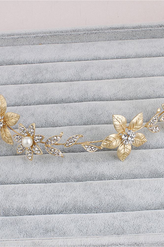 Shop MISSHOW US for a Floral Alloy ＆Imitation Pearls Daily Wear Hairpins Headpiece with Rhinestone. We have everything covered in this . 