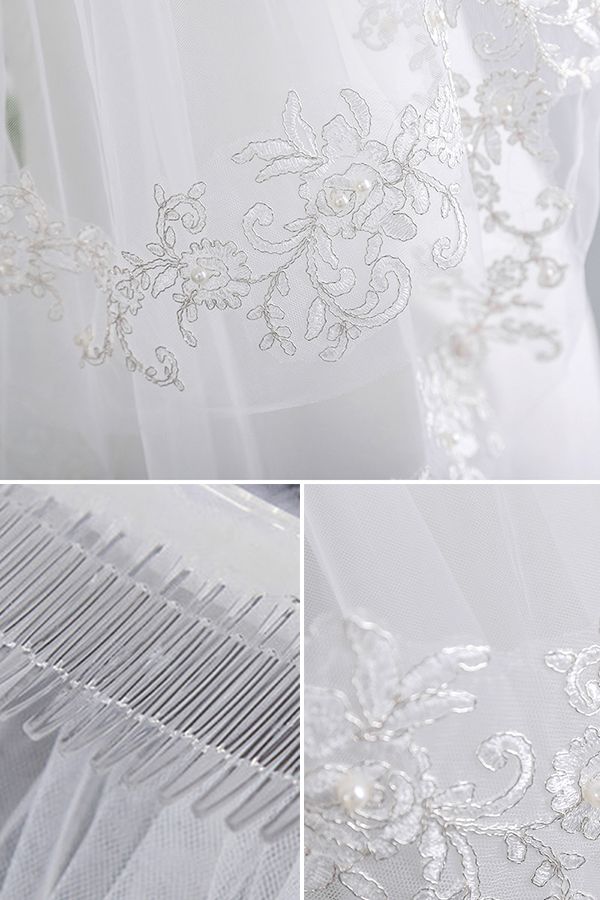 Shop MISSHOW US for a Floral Cute Tulle Lace Cut Edge 1.5*1.1M Wedding Gloves with Appliques Sequined. We have everything covered in this . 