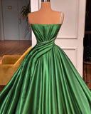 Glamorous Long A-line One shoulder Sleeveless Prom Dress-misshow.com