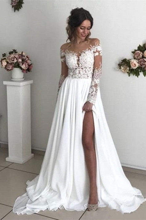 Floor-length Wedding Dresses – misshow.com