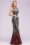 Looking for Bridesmaid Dresses in Sequined, Mermaid style, and Gorgeous Sequined work  MISSHOW has all covered on this elegant Glamorous Sleeveless Sexy Mermaid Sequins Bridesmaid Dresses.