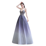 MISSHOW offers Glamous Spaghetti Ombre Purple Sparkly A-line Party Dress at a good price from Purple,Satin,Tulle,Lace to A-line Floor-length them. Stunning yet affordable Sleeveless Prom Dresses,Evening Dresses,Homecoming Dresses,Quinceanera dresses.