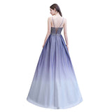 MISSHOW offers Glamous Spaghetti Ombre Purple Sparkly A-line Party Dress at a good price from Purple,Satin,Tulle,Lace to A-line Floor-length them. Stunning yet affordable Sleeveless Prom Dresses,Evening Dresses,Homecoming Dresses,Quinceanera dresses.