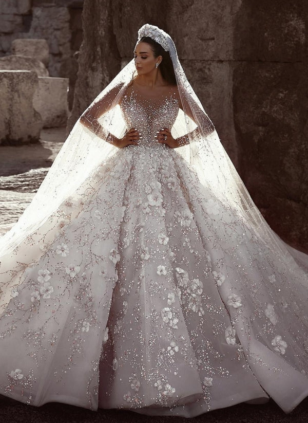 Find this Chic Deep V-neck White Wedding Dressat Misshow, available in everyone color and size you could possibly imagine, which makes picking out the perfect prom dress for your big day easily!
