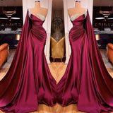Gorgeous Mermaid Beads Evening Prom Dress With Ruffles-misshow.com