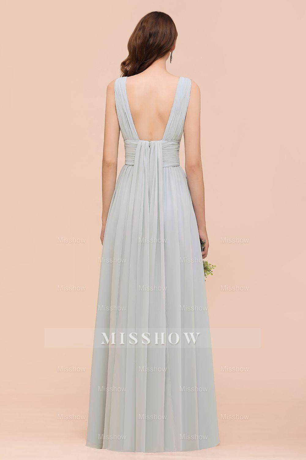 Gorgeous Ruffle Convertible Mist Chiffon Bridesmaid dresses Gorgeous Ruffle Convertible Mist Chiffon Bridesmaid dresses
