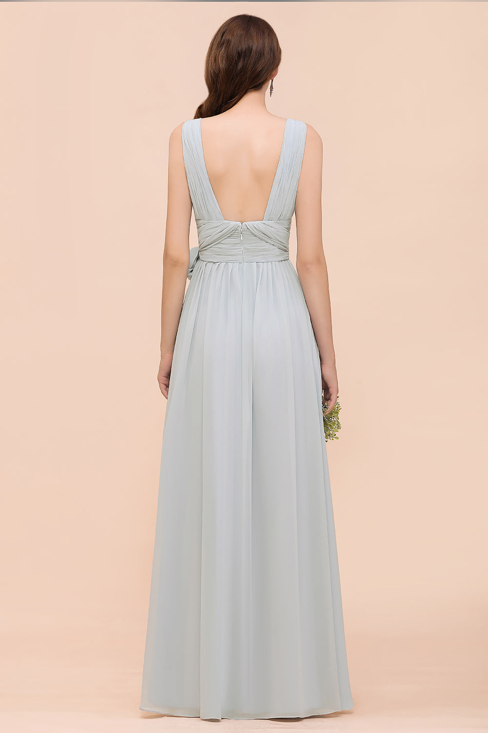 Gorgeous Ruffle Convertible Mist Chiffon Bridesmaid dresses