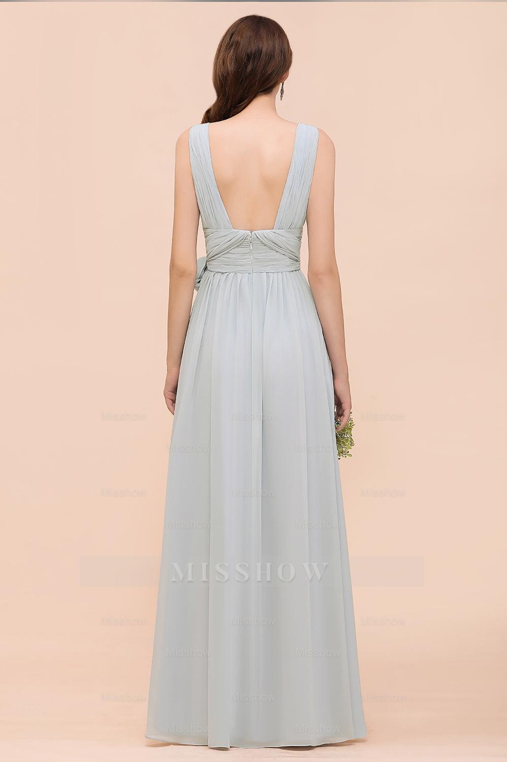 Gorgeous Ruffle Convertible Mist Chiffon Bridesmaid dresses Gorgeous Ruffle Convertible Mist Chiffon Bridesmaid dresses