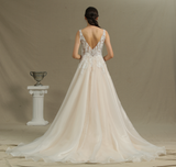 Gorgeous Wedding Dresses in Lace | A-line Wedding dress-misshow.com