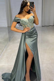 Green evening dresses long | Prom dresses with lace-misshow.com
