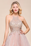 MISSHOW offers Halter Sparkly Short Homecoming Dress Floral Lace Aline Prom Dress Knee Length at a good price from Same as Picture,Bright silk to A-line Mini them. Stunning yet affordable Sleeveless Prom Dresses,Evening Dresses.