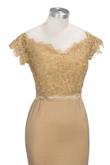 MISSHOW offers Lace Appliques Mermaid Off-shoulder Sweetheart Sheer Prom Dresses at a cheap price from Same as Picture,White,Ivory,Blushing Pink,Candy Pink,Pearl Pink,Watermelon,Red,Fuchsia,Burgundy,Chocolate,Brown,Gold,Champagne,Orange,Yellow,Daffodil,Regency,Grape,Lilac,Lavender,Sky Blue,Pool,Ocean Blue,Royal Blue,Ink Blue,Dark Navy,Black,Silver,Dark Green,Jade,Green,Sage, Stretch Satin to Mermaid Floor-length hem. Stunning yet affordable Short Sleeves Bridesmaid Dresses.