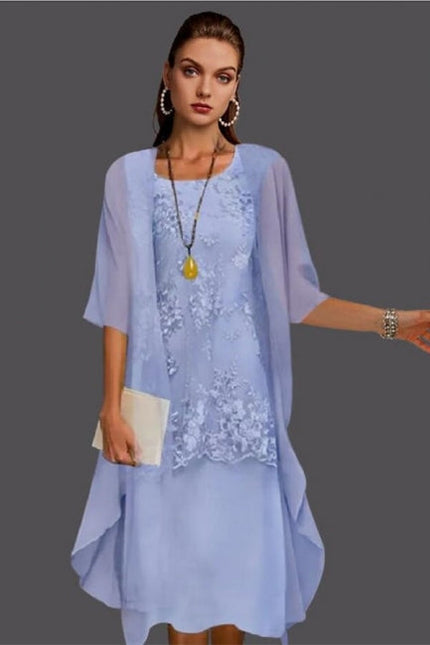 lavender bridesmaid dresses short Lavender Lace Tulle Bridesmaid Dress: Short Sleeve A-Line