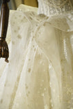 Luxury Sweetheart Lace-up Tulle Ball Gown Wedding Dress with Ruffles-misshow.com