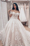 Luxury wedding dresses princess | Lace wedding dresses-misshow.com