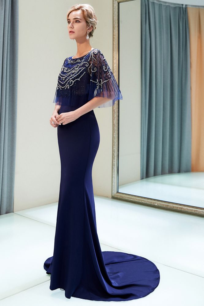 MISSHOW offers Mermaid Floor Length Crystal Beading Formal Dress at a good price from Red,Champagne,Dark Navy,Gray,Stretch Satin to Mermaid Floor-length them. Stunning yet affordable Sleeveless Prom Dresses,Evening Dresses.