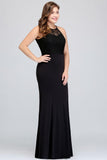 MISSHOW offers gorgeous Black Jewel party dresses with delicately handmade Lace in size 0-26W. Shop Floor-length prom dresses at affordable prices.