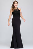 MISSHOW offers gorgeous Black Jewel party dresses with delicately handmade Lace in size 0-26W. Shop Floor-length prom dresses at affordable prices.