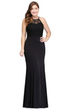 MISSHOW offers gorgeous Black Jewel party dresses with delicately handmade Lace in size 0-26W. Shop Floor-length prom dresses at affordable prices.