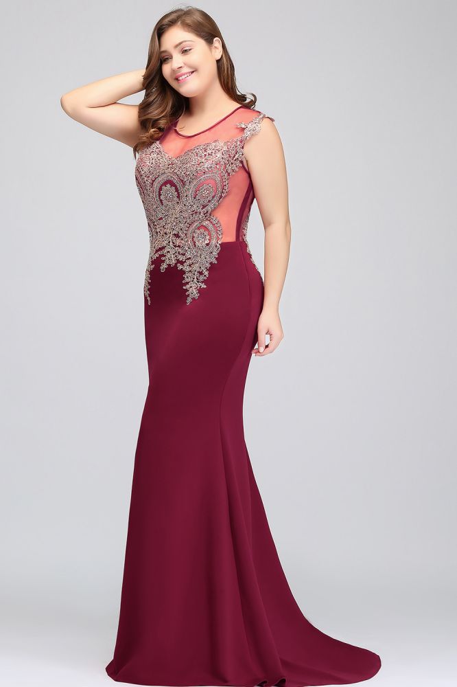 MISSHOW offers gorgeous Ivory,Nude pink,Red,Burgundy,Royal Blue,Dark Navy,Black Jewel party dresses with delicately handmade Appliques in size 0-26W. Shop Floor-length prom dresses at affordable prices.