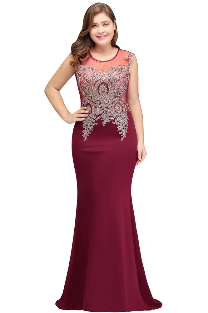 MISSHOW offers gorgeous Ivory,Nude pink,Red,Burgundy,Royal Blue,Dark Navy,Black Jewel party dresses with delicately handmade Appliques in size 0-26W. Shop Floor-length prom dresses at affordable prices.