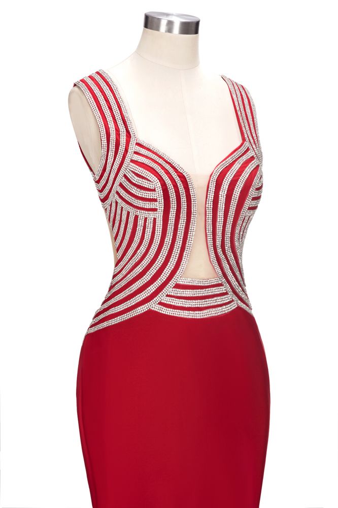 MISSHOW offers Mermaid Sleeveless Plus Size Floor Length Slit Sequins Patterns Prom Dresses at a cheap price from Red, Stretch Satin to Mermaid Floor-length hem. Stunning yet affordable Sleeveless Realdressphotos.