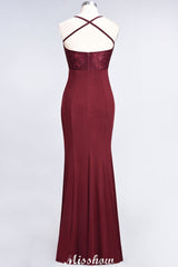 MISSHOW offers Mermaid spandex Lace Spaghetti-Straps Sleeveless Floor-Length Bridesmaid Dress at a good price from Spandex,Lace to Mermaid Floor-length them. Lightweight yet affordable home,beach,swimming useBridesmaid Dresses.